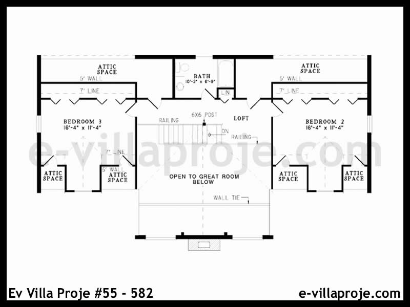 CVL-55-582 Kat Planı ve Görsel 3