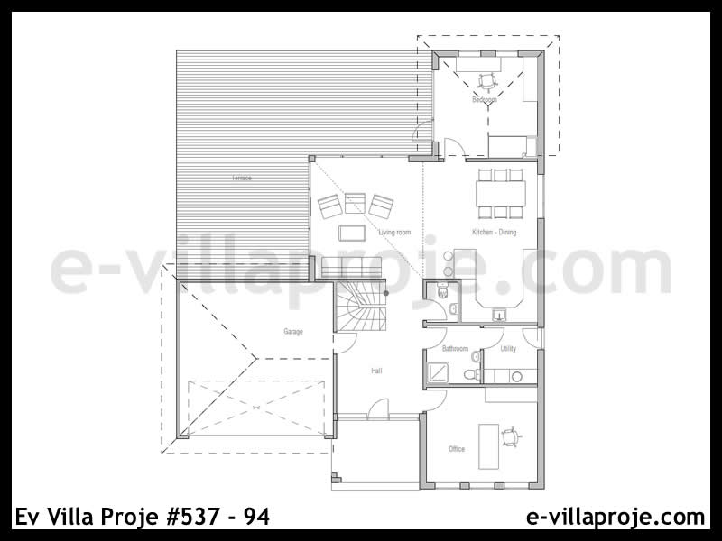 CVL-537-94 Kat Planı ve Görsel 2