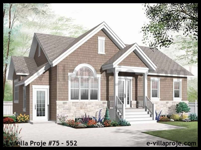 CVL-75-552 • 219 m² 5+1 Dubleks Çelik Villa - Mimari Kat Planı ve Dış Cephe