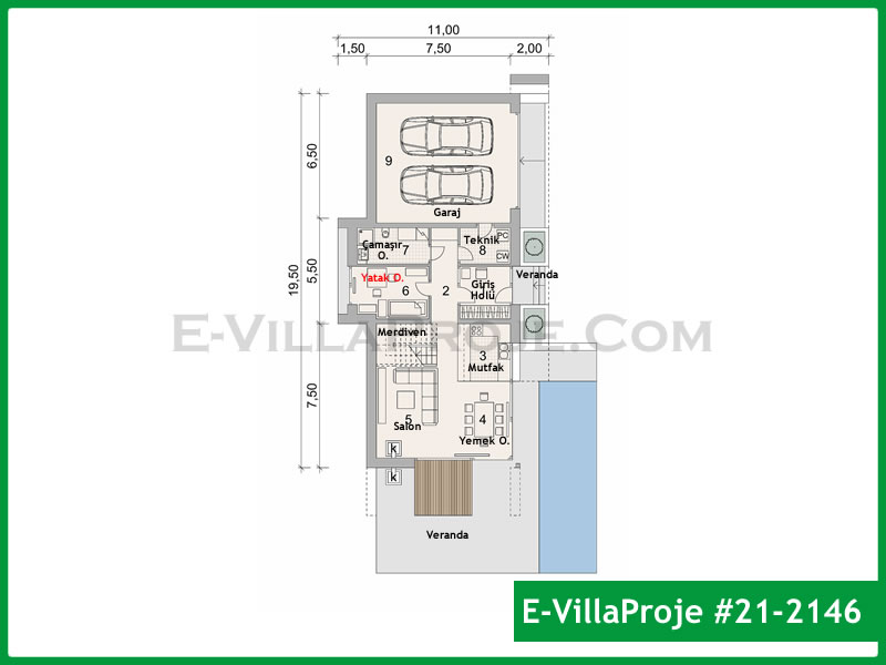 CVL-21-2146 Kat Planı ve Görsel 2