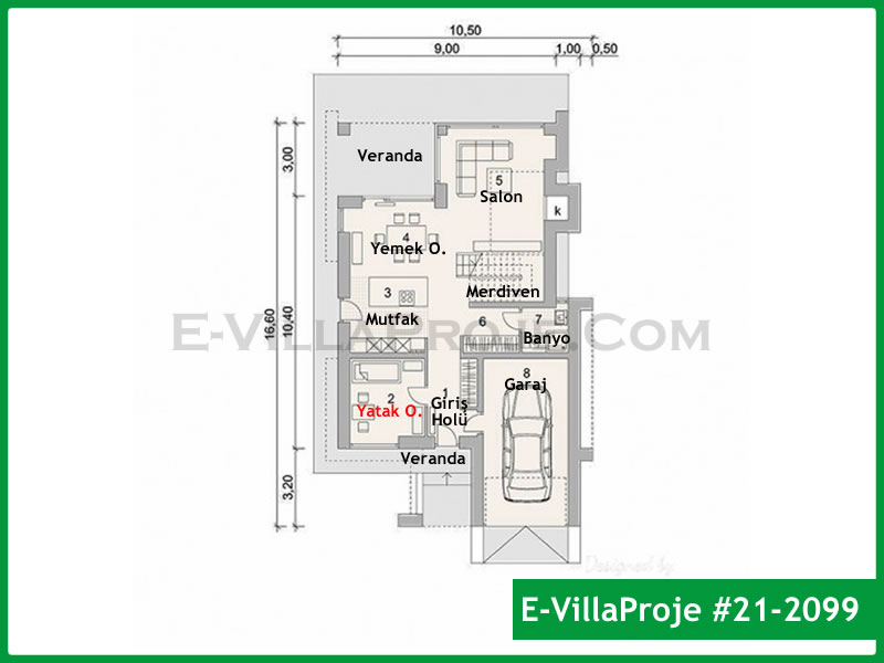 CVL-21-2099 Kat Planı ve Görsel 2