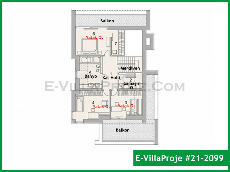 CVL-21-2099 Kat Planı ve Görsel 3