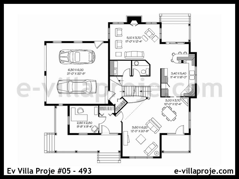 CVL-05-493 Kat Planı ve Görsel 2