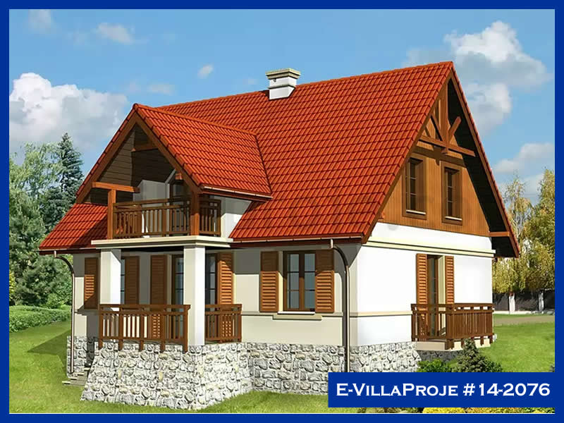 CVL-14-2076 • 223 m² 5+1 Dubleks Çelik Villa - Mimari Kat Planı ve Dış Cephe
