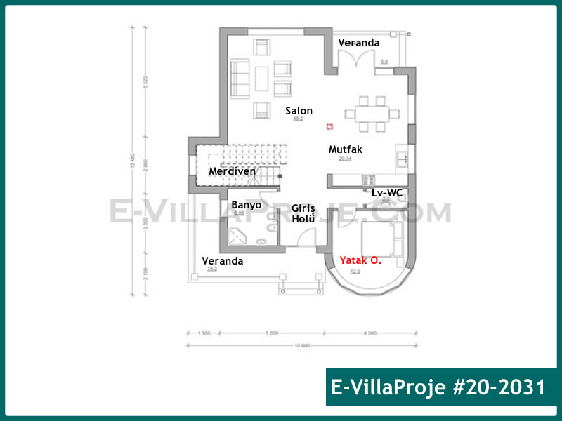 CVL-20-2031 Kat Planı ve Görsel 2