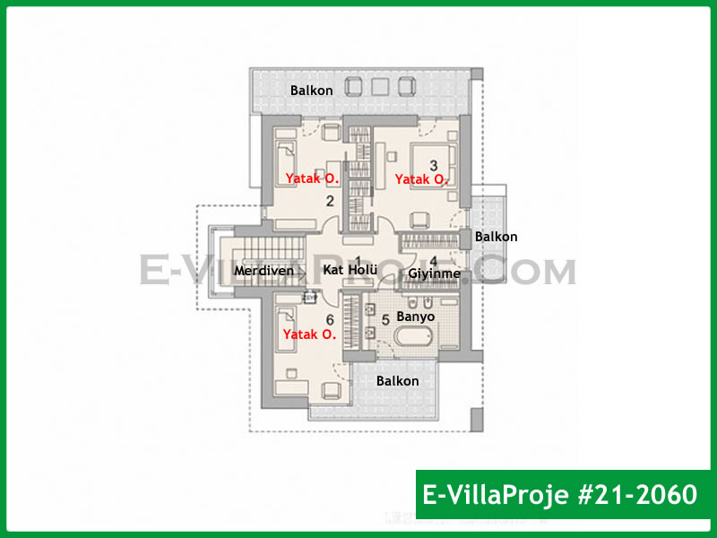 CVL-21-2060 Kat Planı ve Görsel 3
