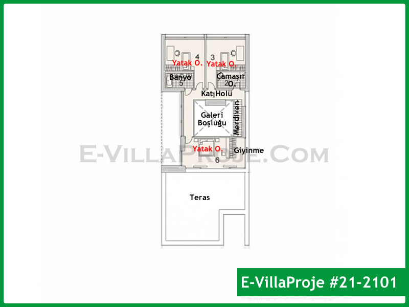 CVL-21-2101 Kat Planı ve Görsel 3