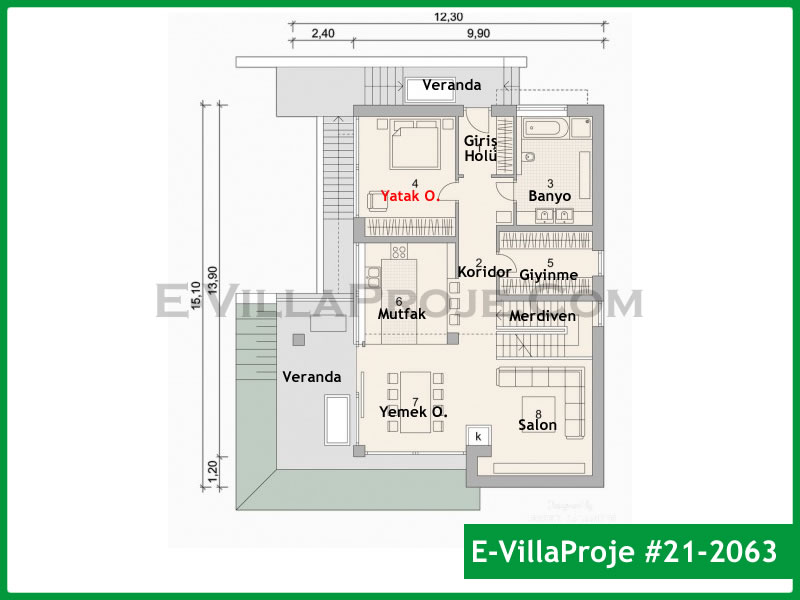 CVL-21-2063 Kat Planı ve Görsel 2