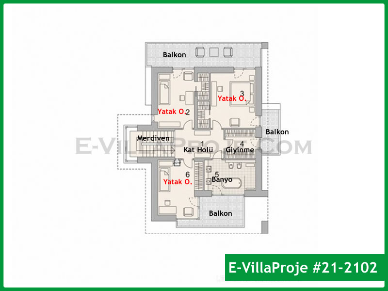 CVL-21-2102 Kat Planı ve Görsel 3