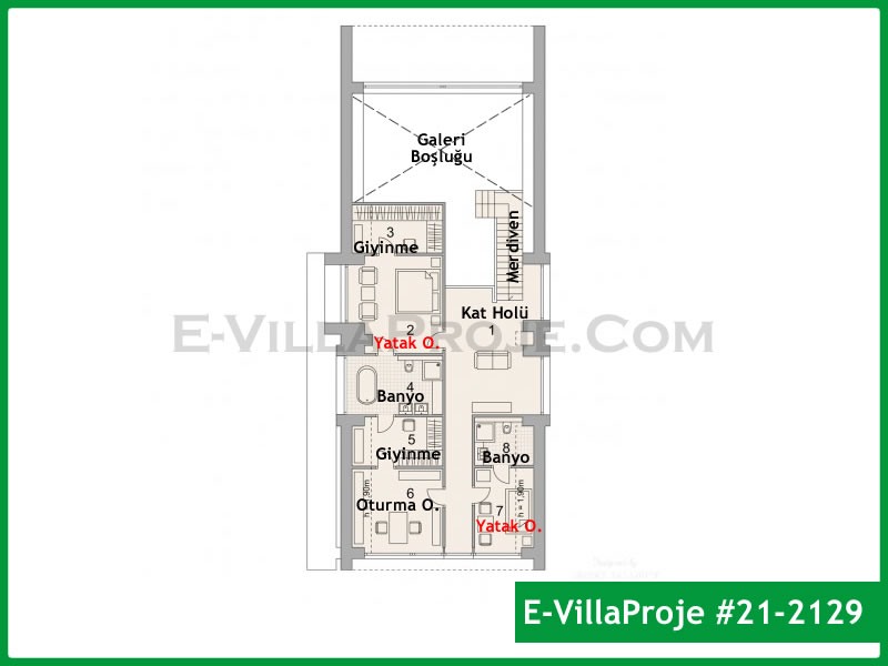 CVL-21-2129 Kat Planı ve Görsel 3