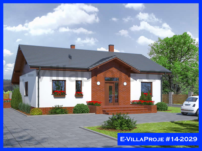 CVL-14-2029 • 239 m² 5+1 Dubleks Çelik Villa - Mimari Kat Planı ve Dış Cephe