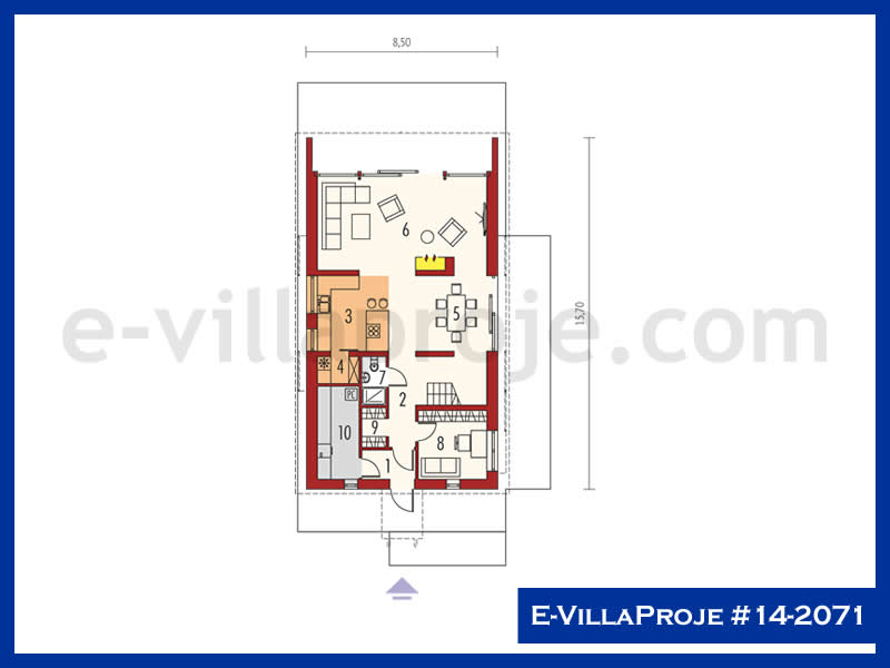 CVL-14-2071 Kat Planı ve Görsel 2