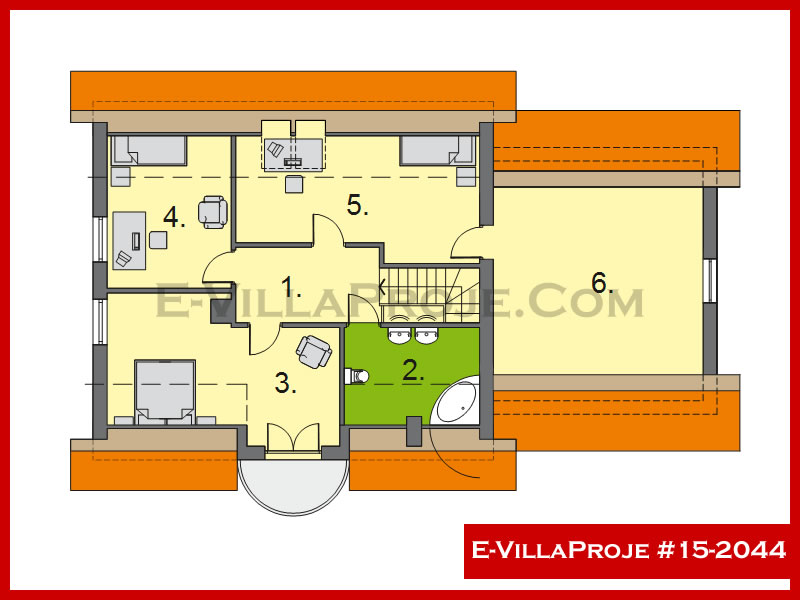 CVL-15-2044 Kat Planı ve Görsel 3