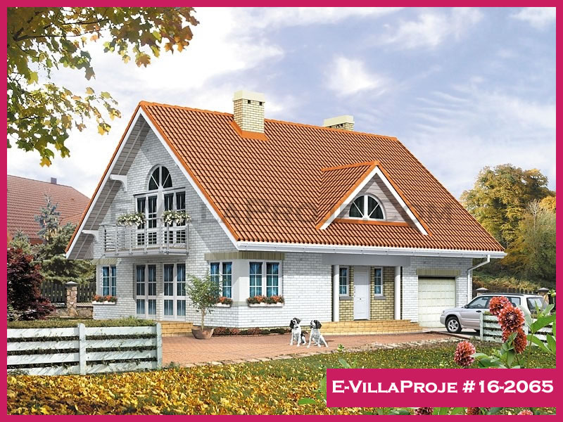 CVL-16-2065 • 241 m² 5+1 Dubleks Çelik Villa - Mimari Kat Planı ve Dış Cephe