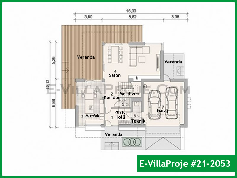 CVL-21-2053 Kat Planı ve Görsel 2