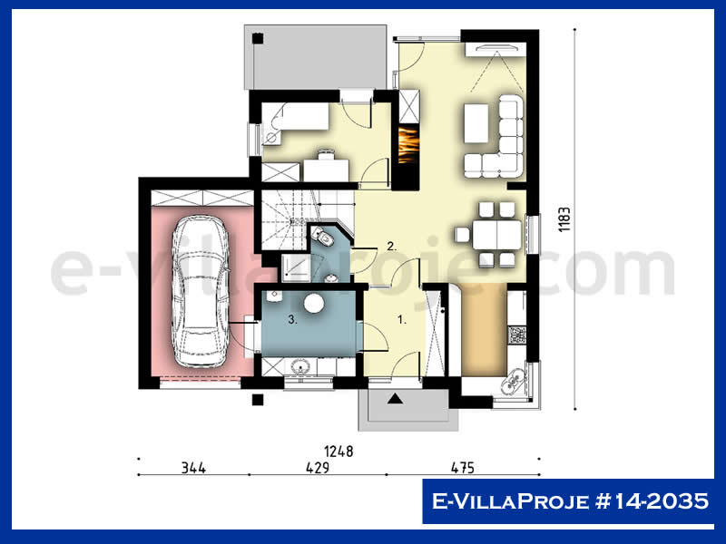 CVL-14-2035 Kat Planı ve Görsel 2