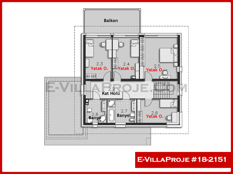 CVL-18-2151 Kat Planı ve Görsel 3