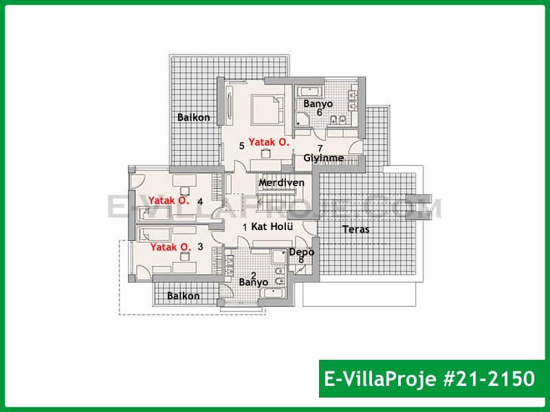 CVL-21-2150 Kat Planı ve Görsel 3