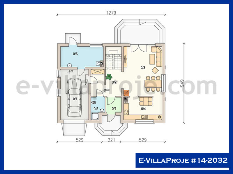CVL-14-2032 Kat Planı ve Görsel 2