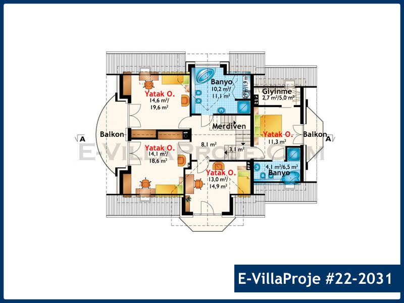 CVL-22-2031 Kat Planı ve Görsel 3