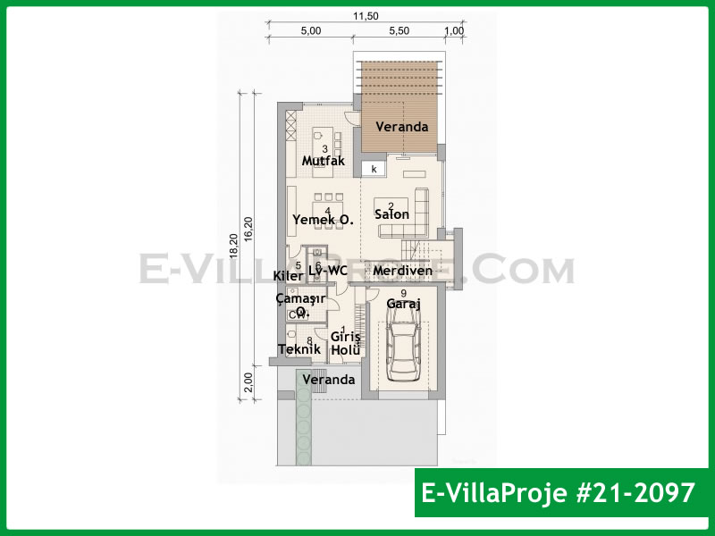 CVL-21-2097 Kat Planı ve Görsel 2