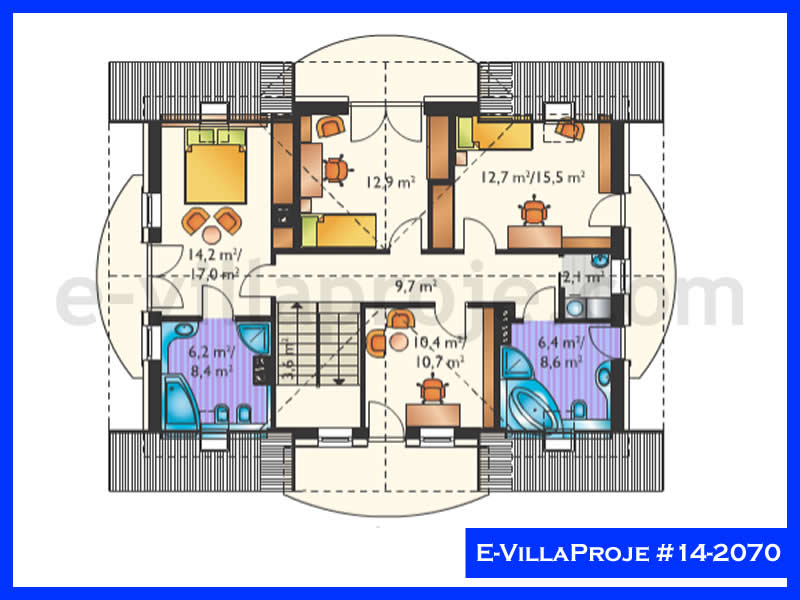 CVL-14-2070 Kat Planı ve Görsel 3