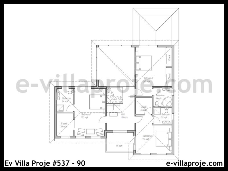 CVL-537-90 Kat Planı ve Görsel 3