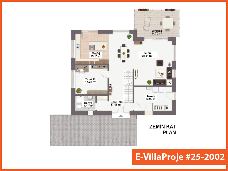 CVL-25-2002 Kat Planı ve Görsel 2