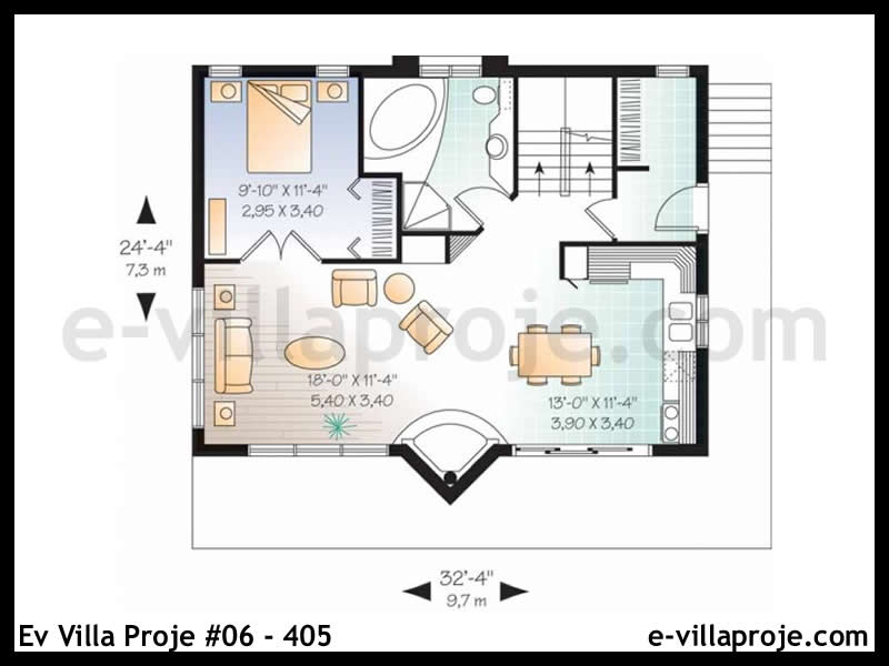 CVL-06-405 Kat Planı ve Görsel 2