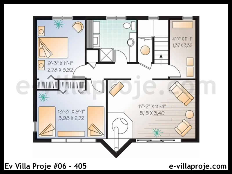 CVL-06-405 Kat Planı ve Görsel 4