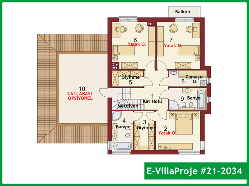 CVL-21-2034 Kat Planı ve Görsel 3