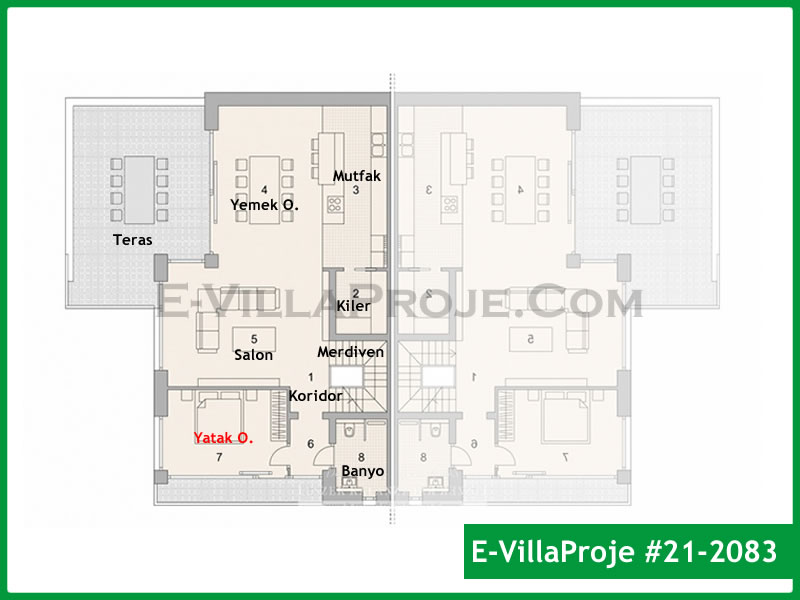 CVL-21-2083 Kat Planı ve Görsel 2