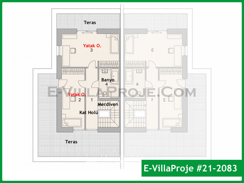 CVL-21-2083 Kat Planı ve Görsel 3