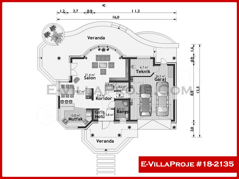 CVL-18-2135 Kat Planı ve Görsel 2