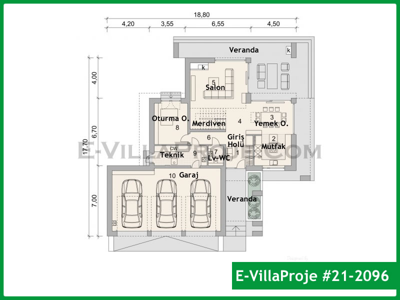 CVL-21-2096 Kat Planı ve Görsel 2