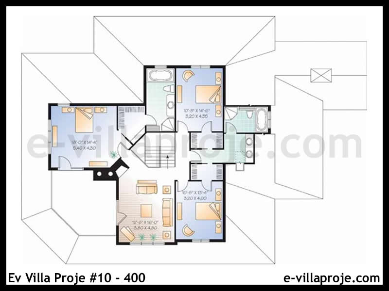CVL-10-400 Kat Planı ve Görsel 3