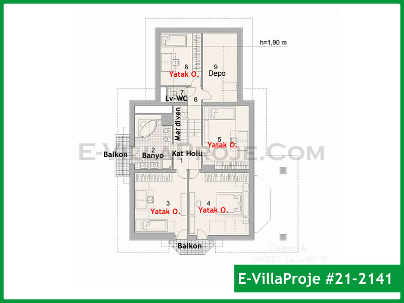 CVL-21-2141 Kat Planı ve Görsel 3