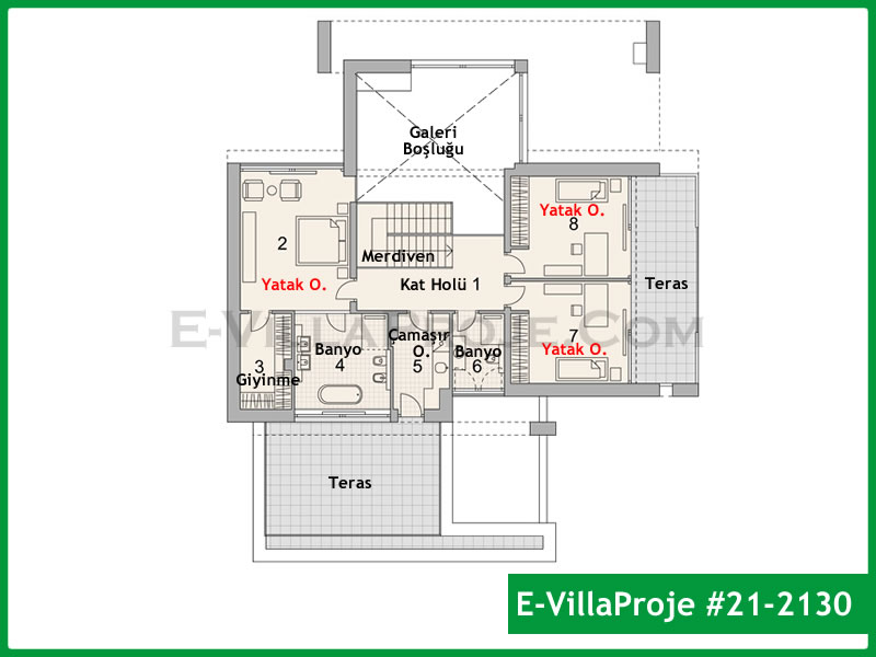 CVL-21-2130 Kat Planı ve Görsel 3