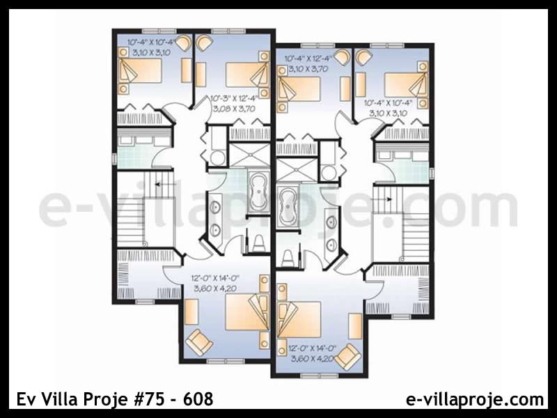 CVL-75-608 Kat Planı ve Görsel 3