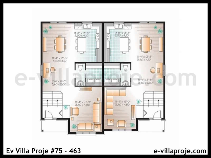 CVL-75-463 Kat Planı ve Görsel 2