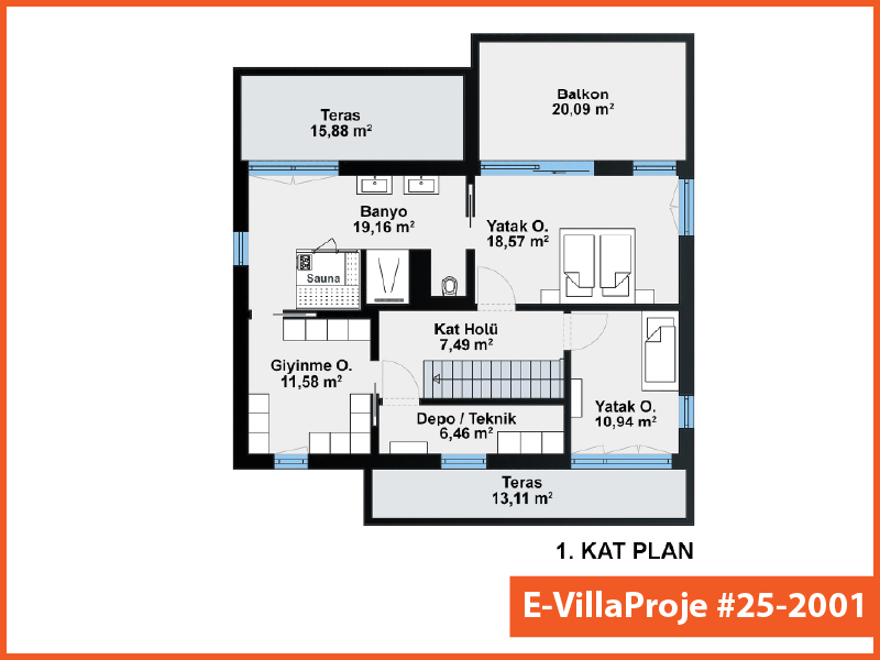 CVL-25-2001 Kat Planı ve Görsel 3