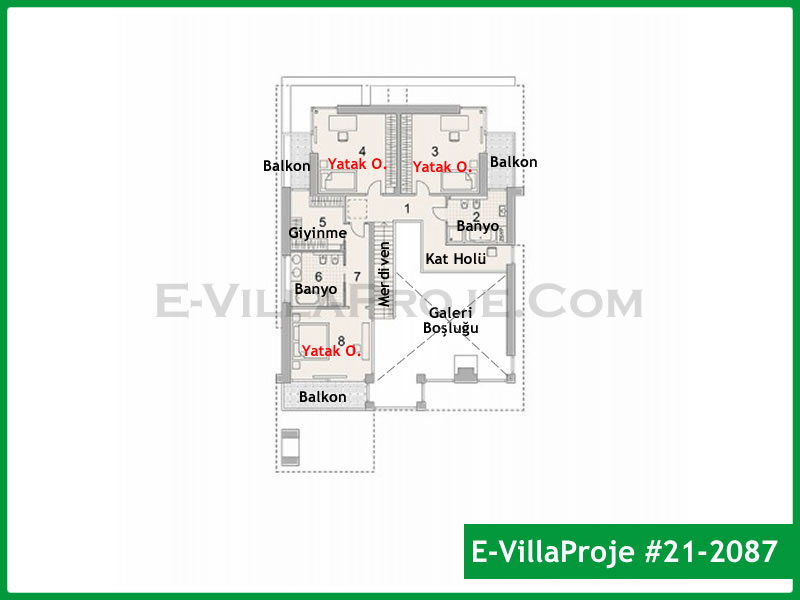 CVL-21-2087 Kat Planı ve Görsel 3
