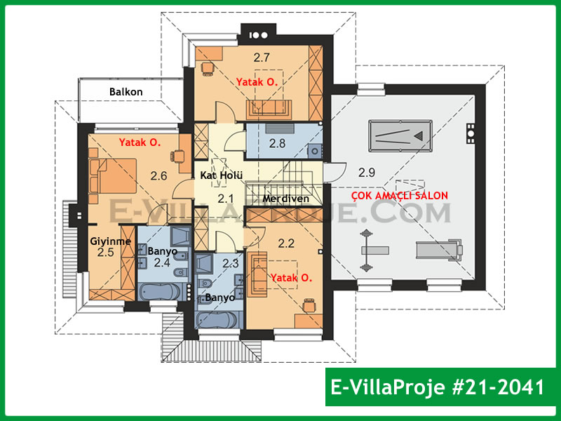 CVL-21-2041 Kat Planı ve Görsel 3