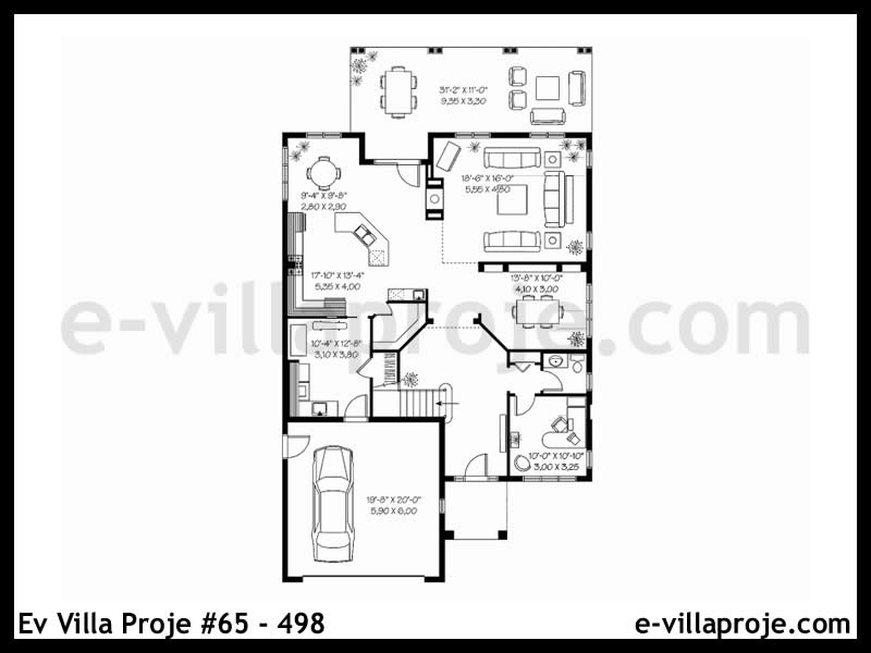 CVL-65-498 Kat Planı ve Görsel 2