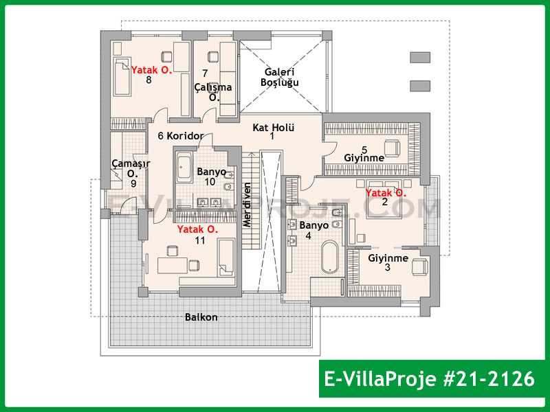 CVL-21-2126 Kat Planı ve Görsel 3