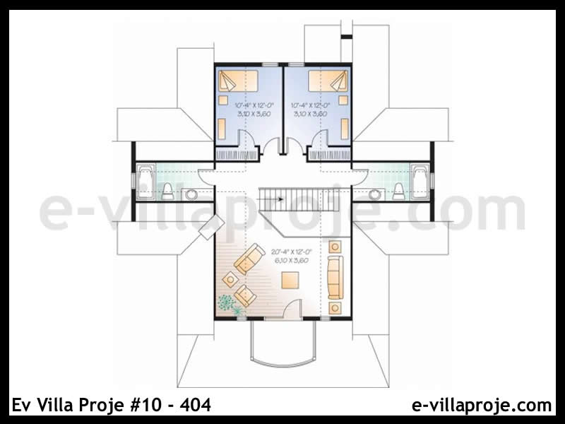 CVL-10-404 Kat Planı ve Görsel 3