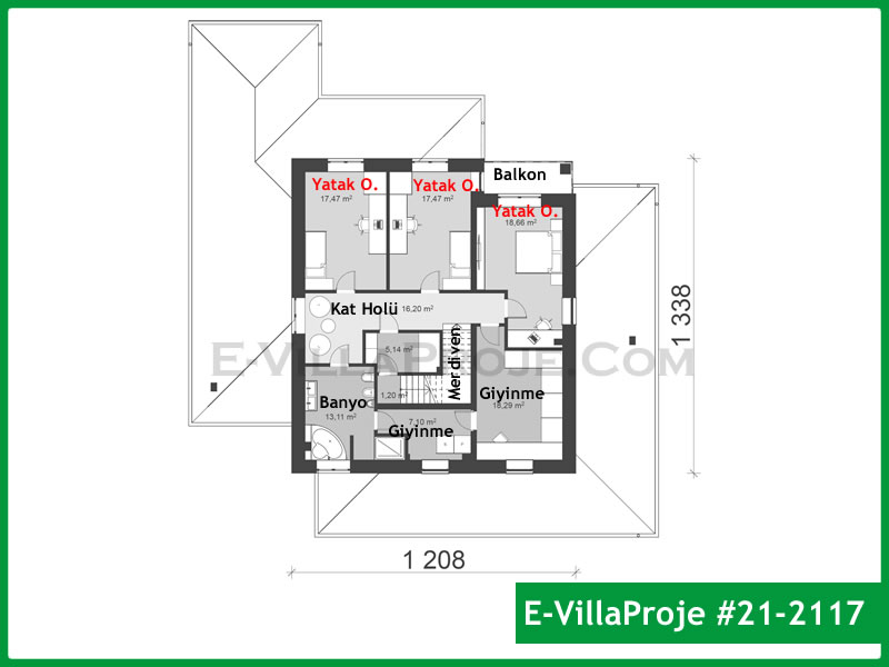 CVL-21-2117 Kat Planı ve Görsel 3