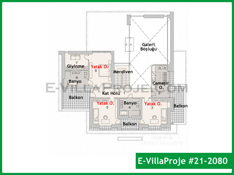 CVL-21-2080 Kat Planı ve Görsel 3