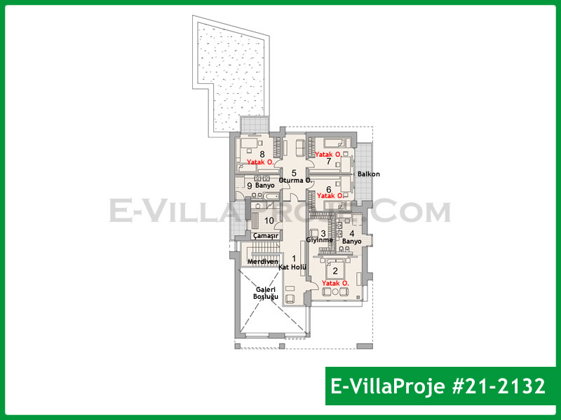CVL-21-2132 Kat Planı ve Görsel 3