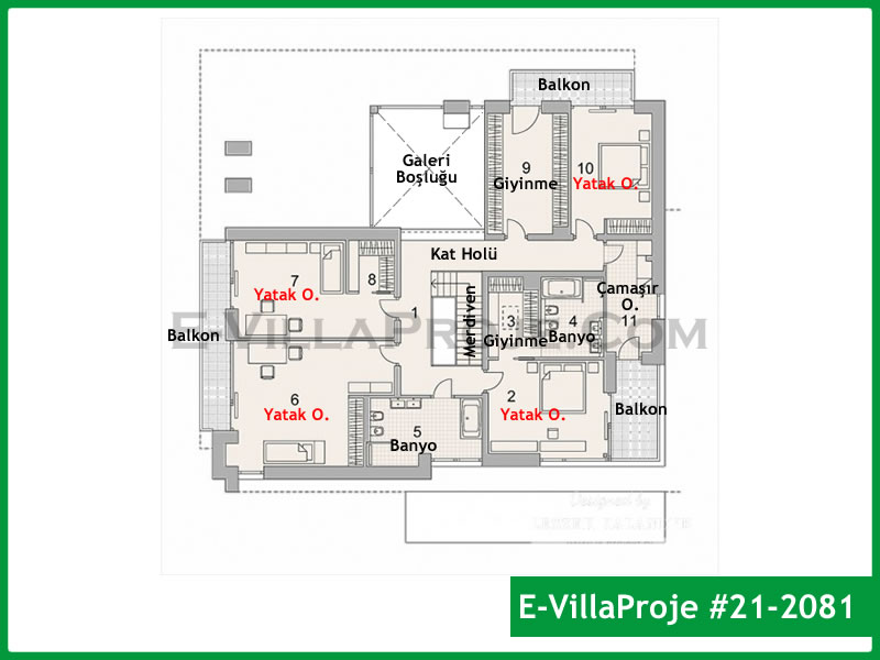 CVL-21-2081 Kat Planı ve Görsel 3